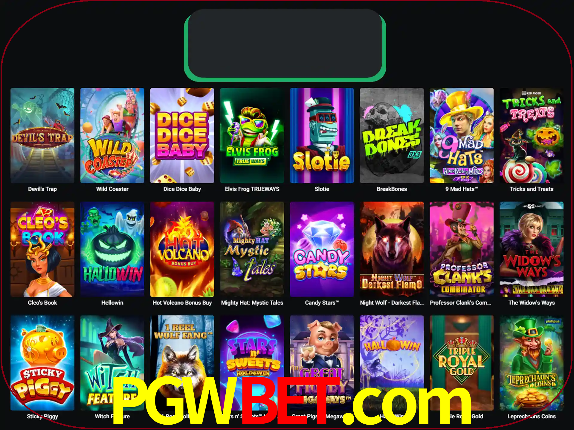 Procure por seus amados jogos de slot.