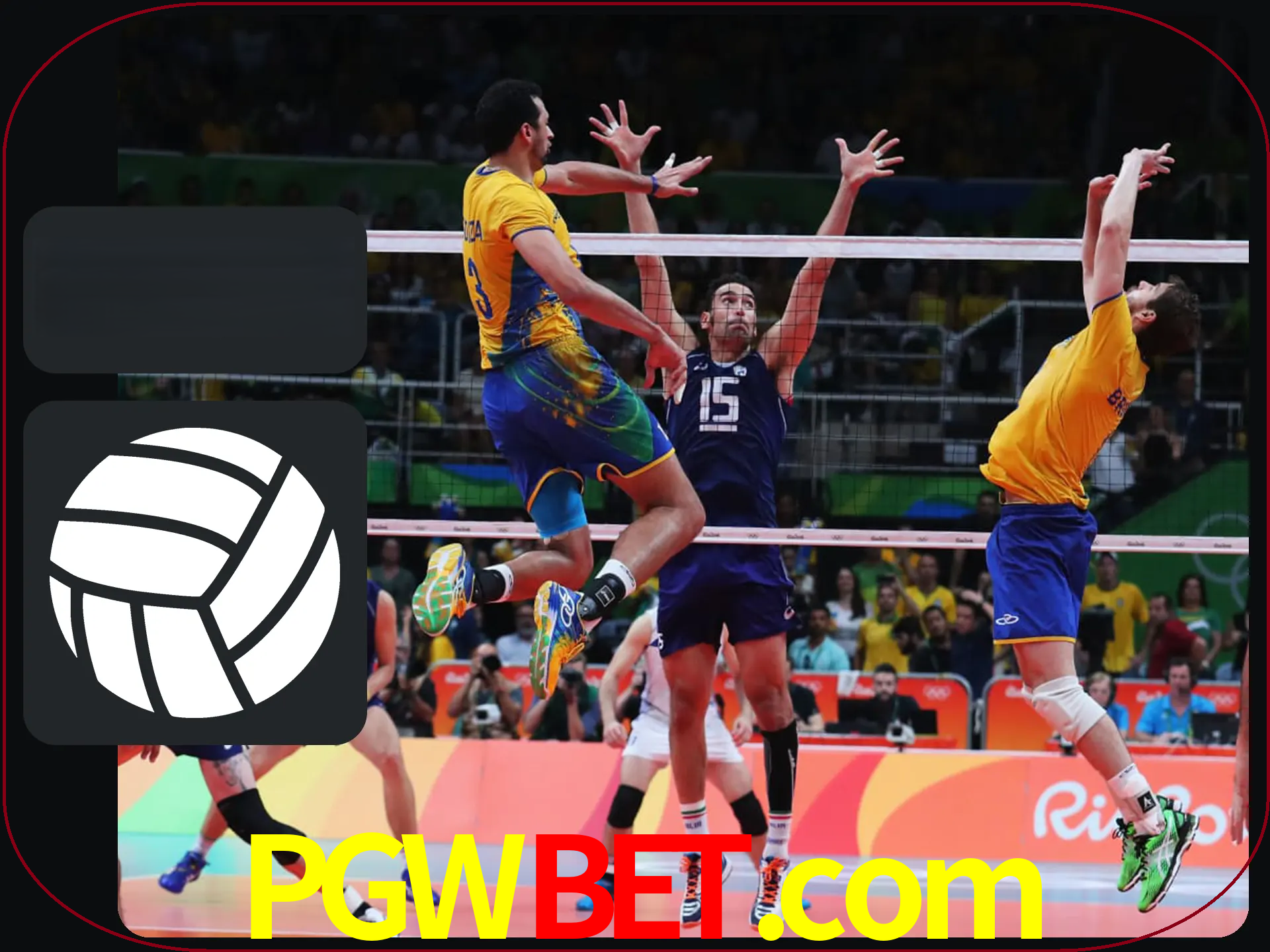 Fazer enormes ganhos apostando nas equipes de vôlei.